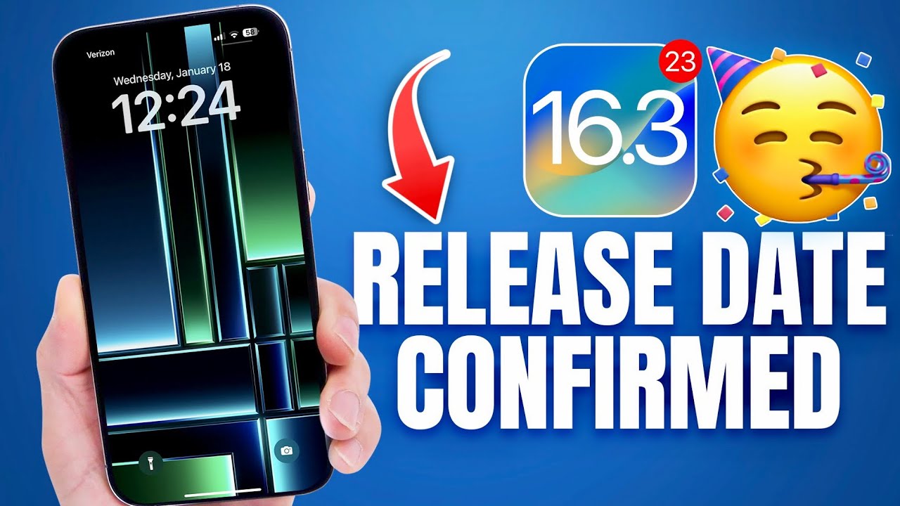 This is BIG – iOS 16.3 Release CONFIRMED & More….