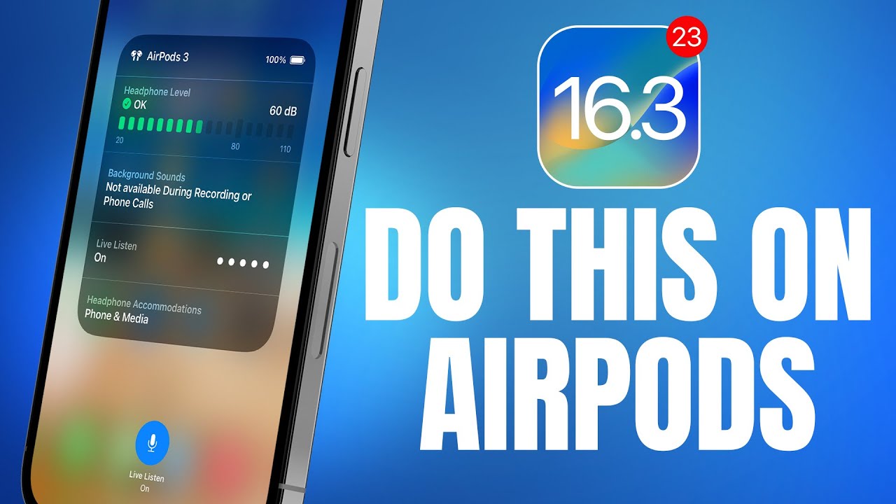 Do This on AirPods – (Update 5B59)