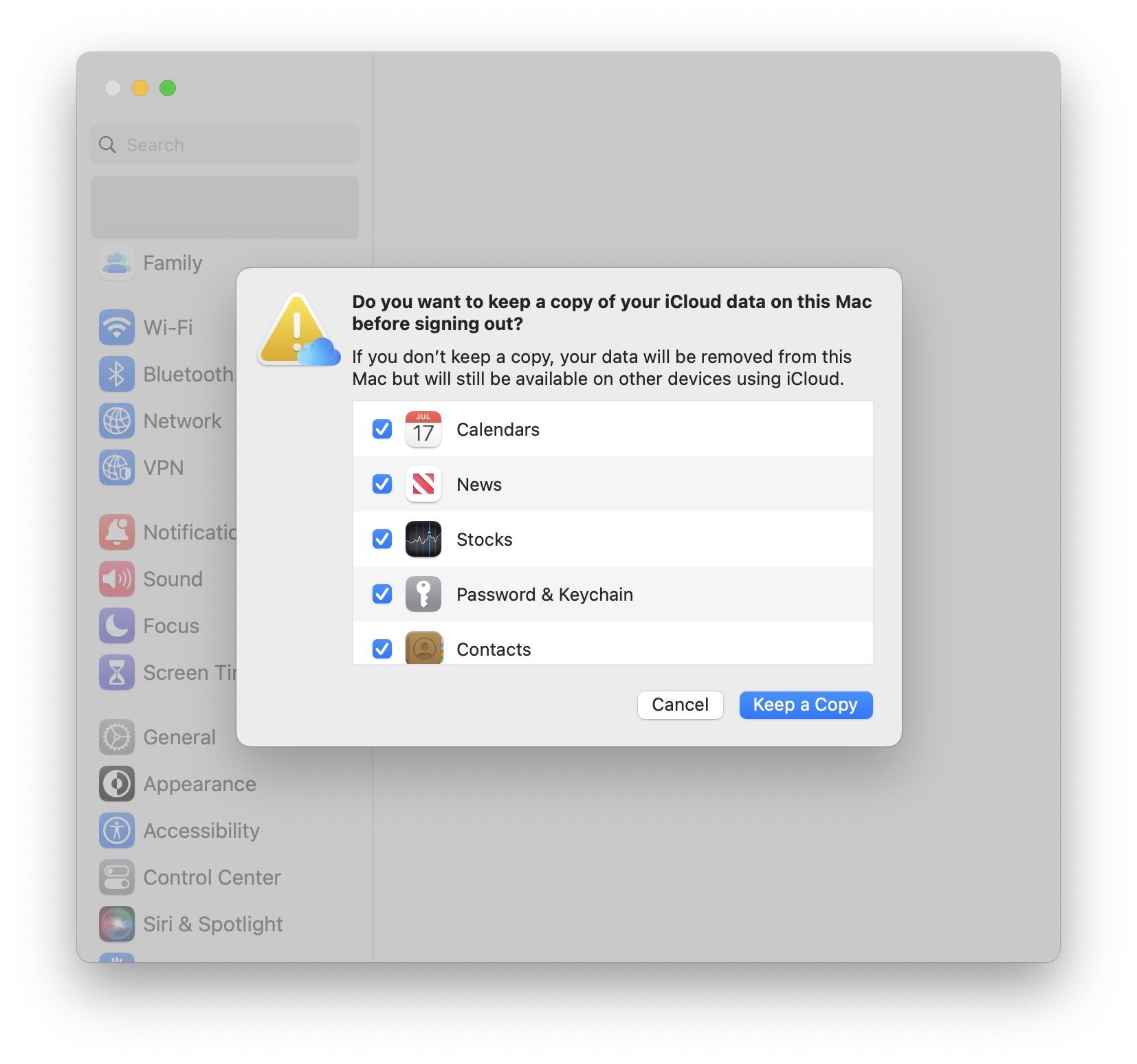 How to Sign Out of Apple ID on MacOS Ventura