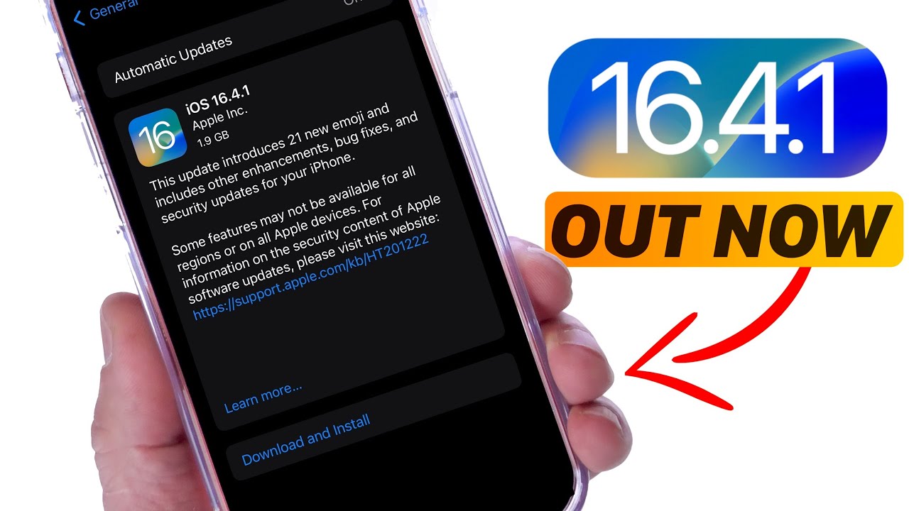 iOS 16.4.1 Released – Why You NEED To Update NOW!!!