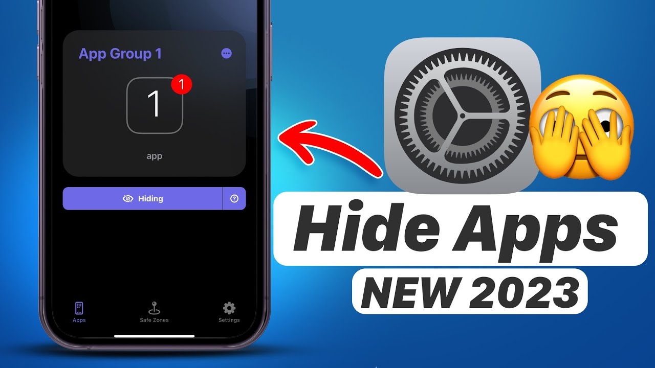NEW Way to Hide Apps on iPhone – [2023]