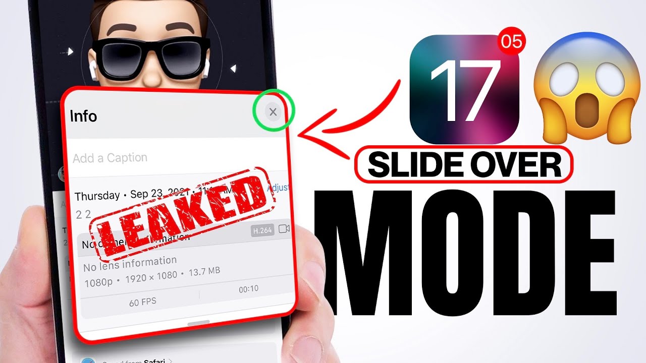 iOS 17 – Slide Over MODE LEAKED?