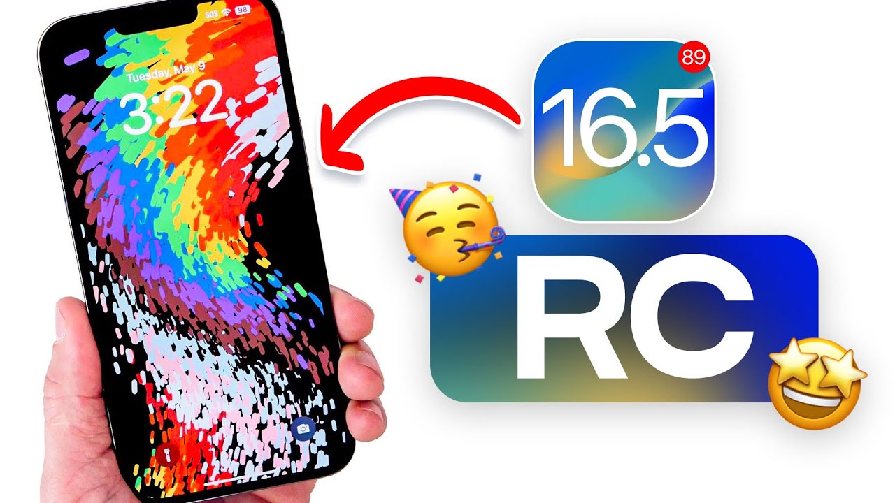 iOS 16.5 RC is OUT – NEW WALLPAPER & More…