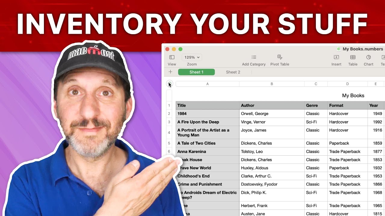 Using Mac Numbers To Inventory Your Stuff