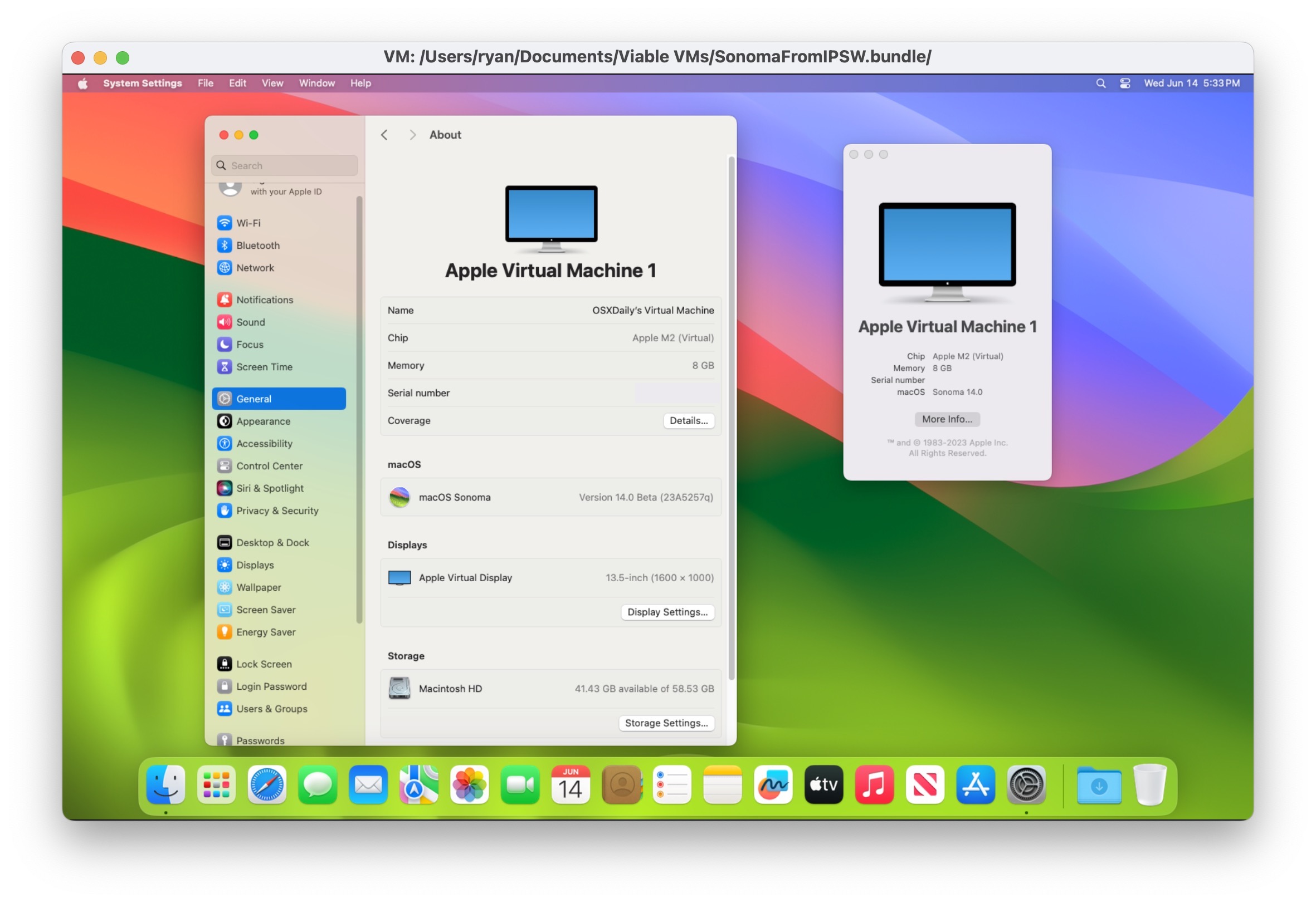 How to Upgrade to MacOS Sonoma Beta in a Virtual Machine