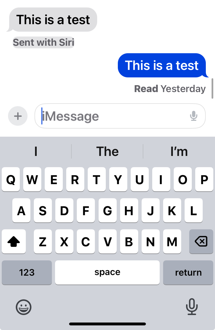Why do Messages Say “Sent with Siri” on iPhone?