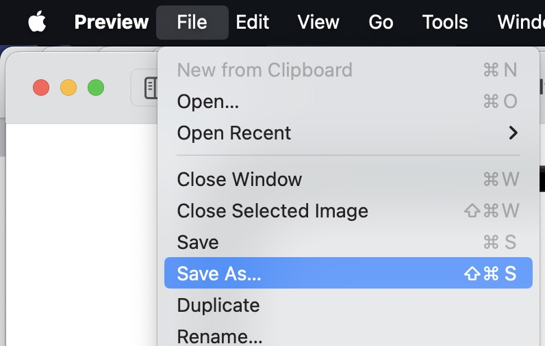 How to “Save As” in MacOS Sonoma & Ventura