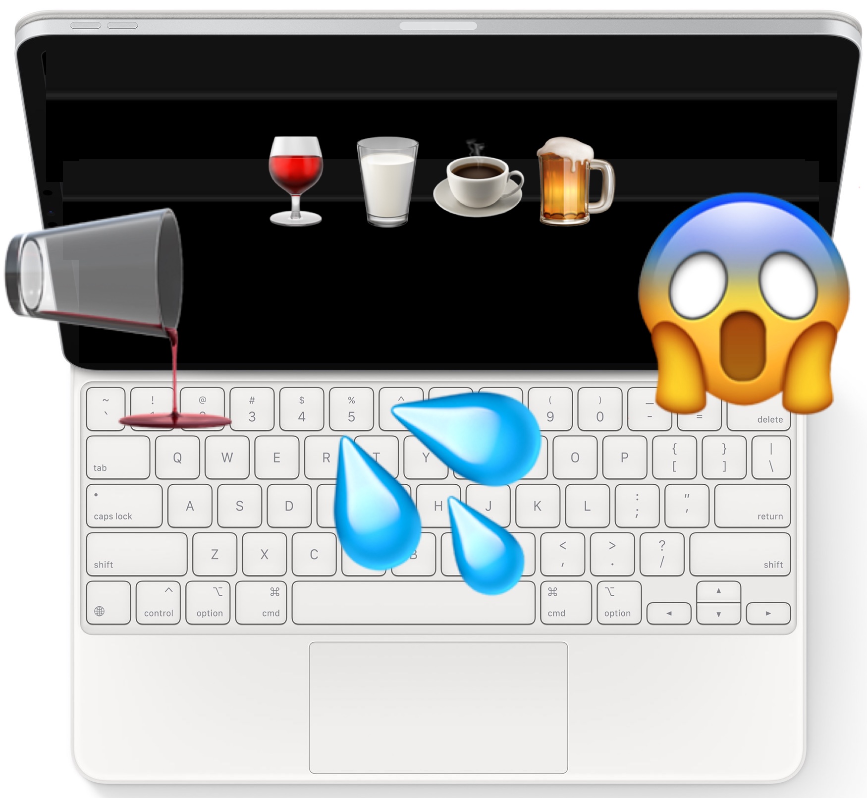 Spilled Coffee/Liquid on iPad Magic Keyboard? Here’s What To Do