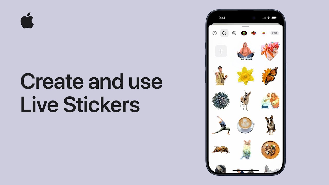 How to create and use Live Stickers on your iPhone | Apple Support