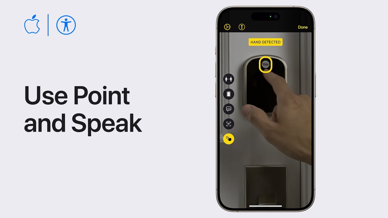 How to use Point and Speak on iPhone or iPad | Apple Support