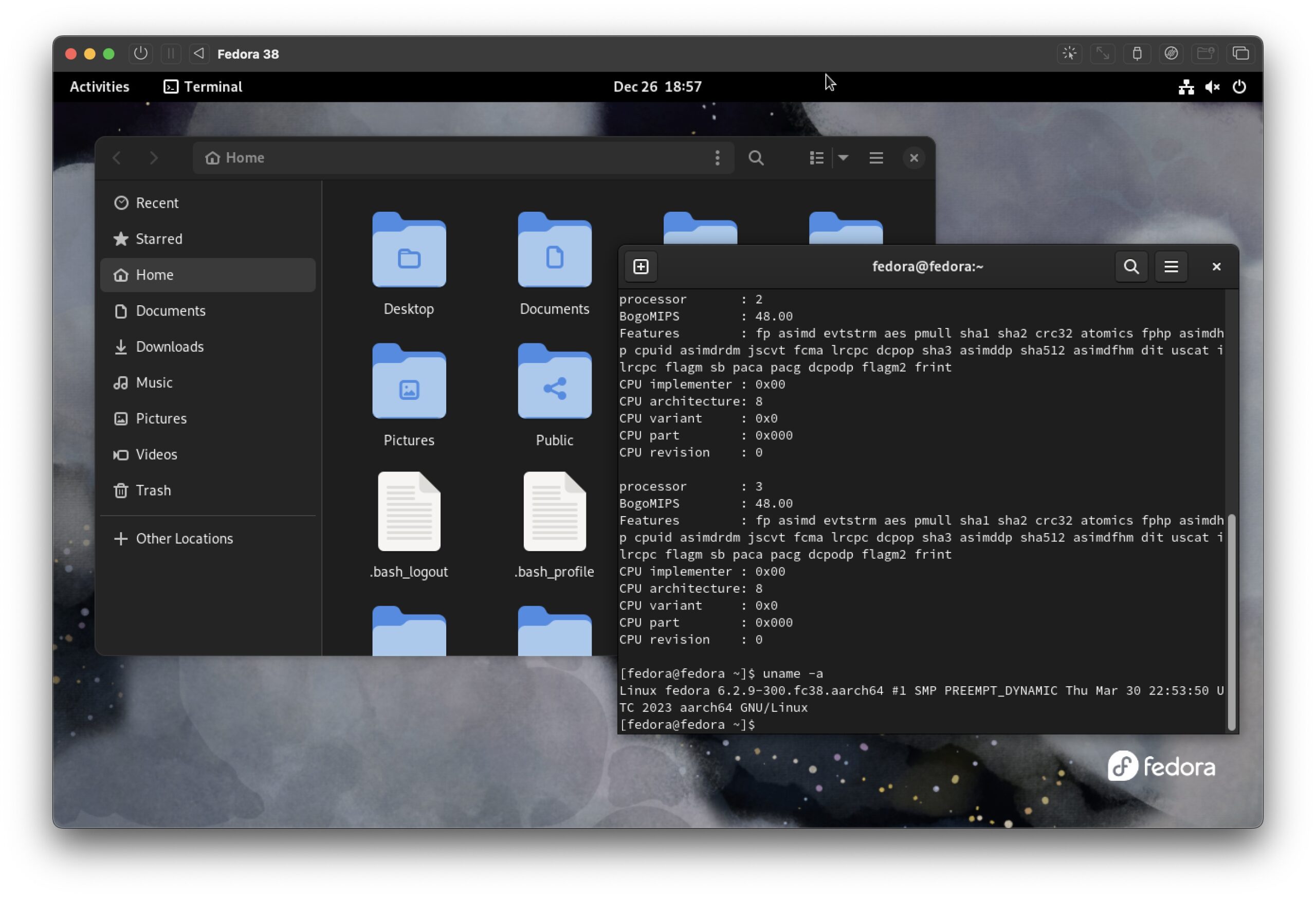Experiment & Explore with Fedora Linux on Mac with UTM