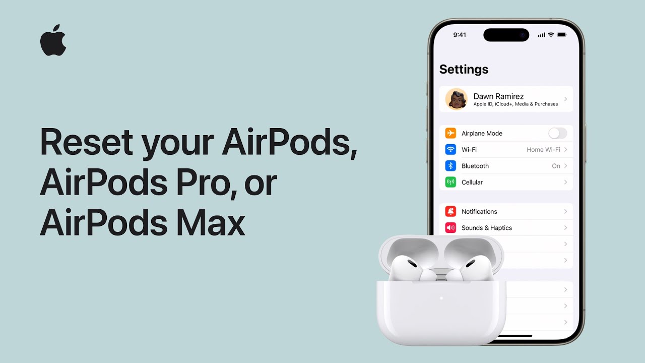 How to reset your AirPods, AirPods Pro, or AirPods Max | Apple Support
